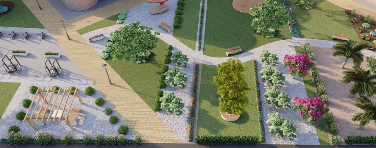 تصميم لاندسكيب — حرم جامعي